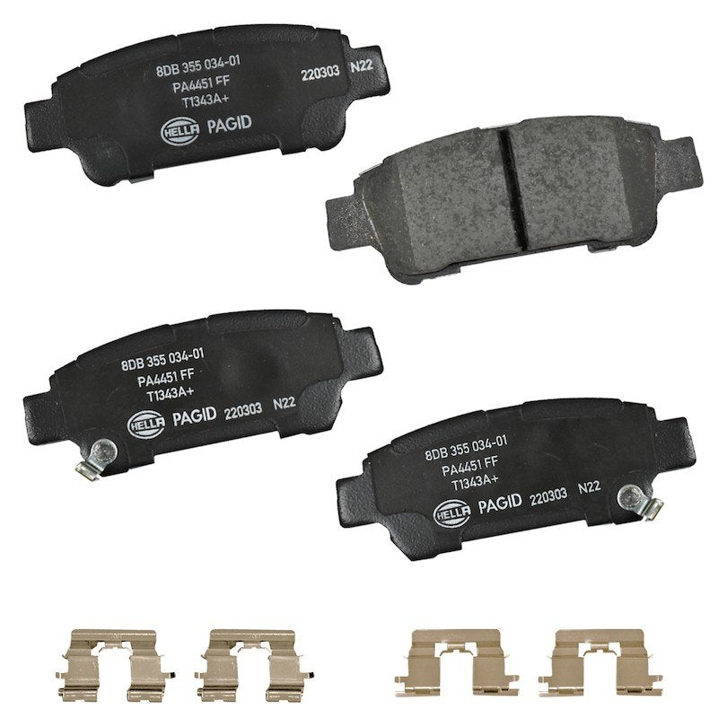 Hella Pagid Disc Brake Pad Set 355034011