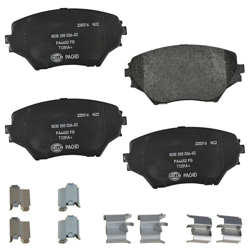 Hella Pagid Disc Brake Pad Set 355034021