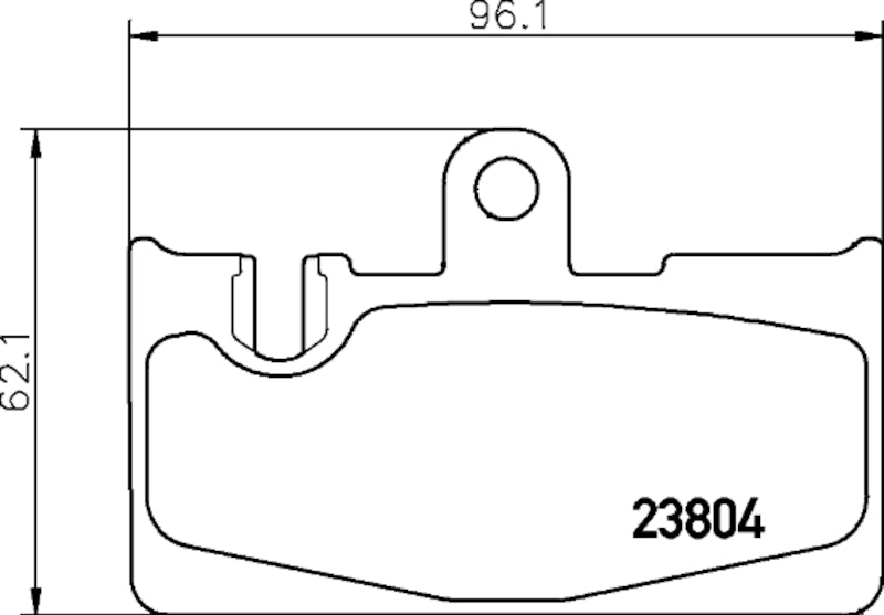 Hella Pagid Disc Brake Pad Set 355034051
