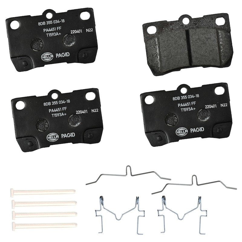 Hella Pagid Disc Brake Pad Set 355034181