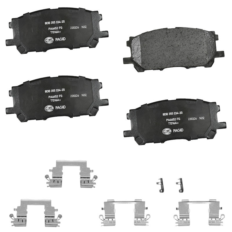 Hella Pagid Disc Brake Pad Set 355034201