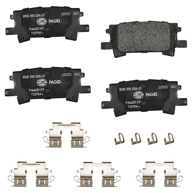 Hella Pagid Disc Brake Pad Set 355034211