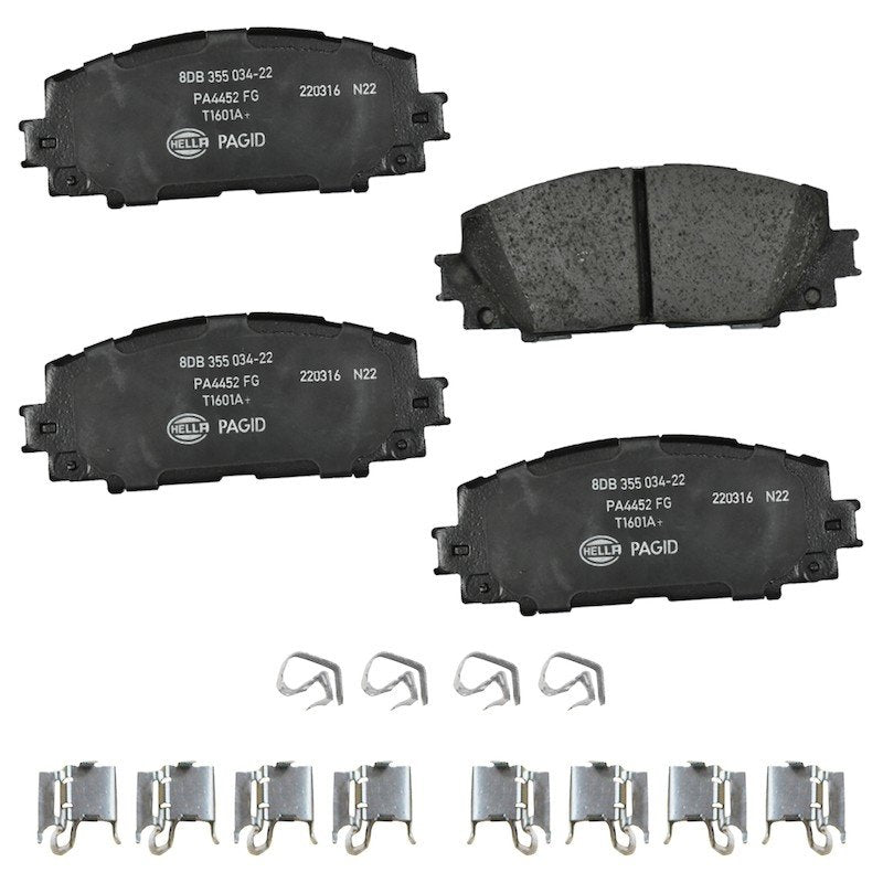 Hella Pagid Disc Brake Pad Set 355034221