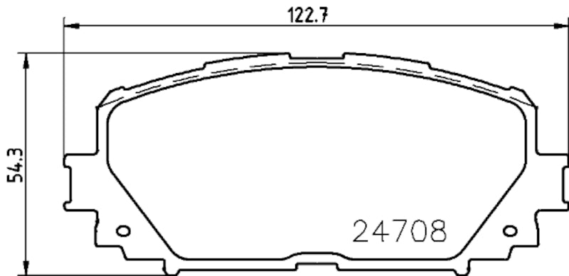 Hella Pagid Disc Brake Pad Set 355034251