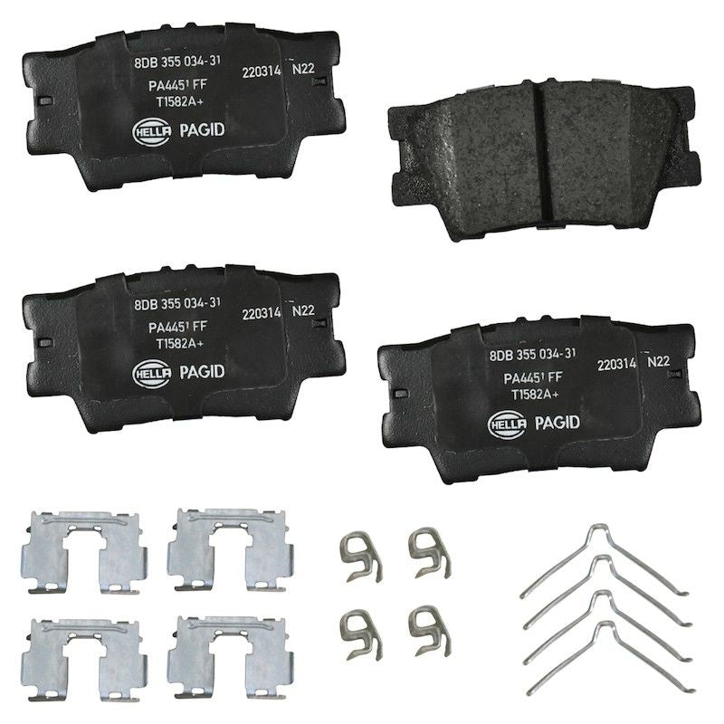 Hella Pagid Disc Brake Pad Set 355034311