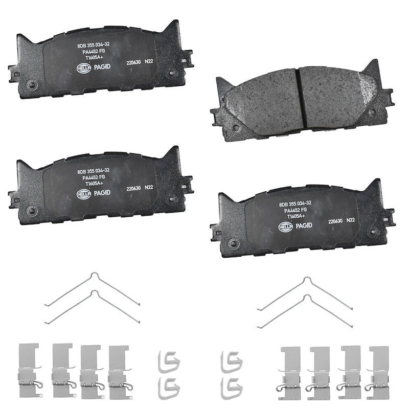 Hella Pagid Disc Brake Pad Set 355034321