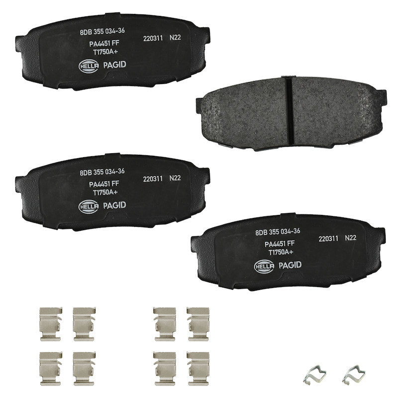 Hella Pagid Disc Brake Pad Set 355034361
