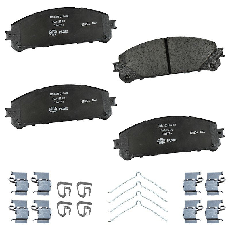 Hella Pagid Disc Brake Pad Set 355034401