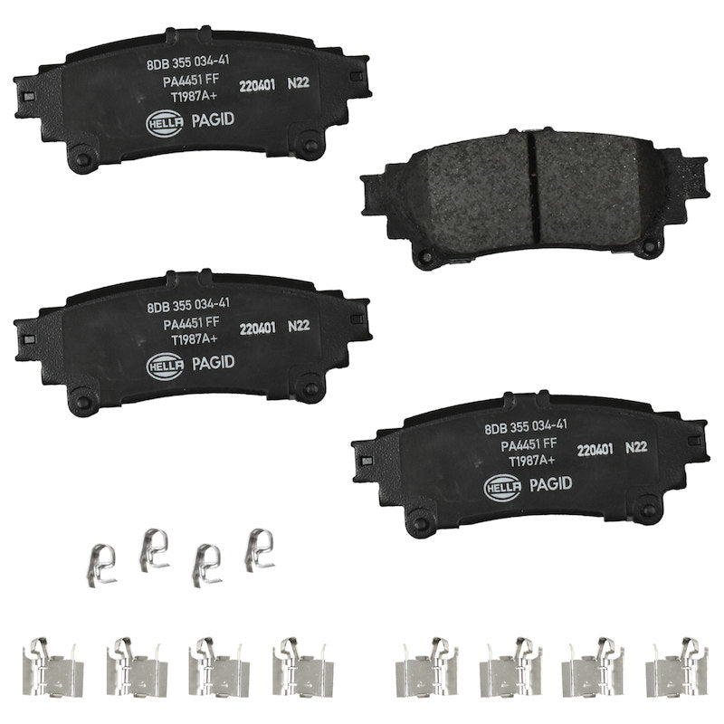 Hella Pagid Disc Brake Pad Set 355034411