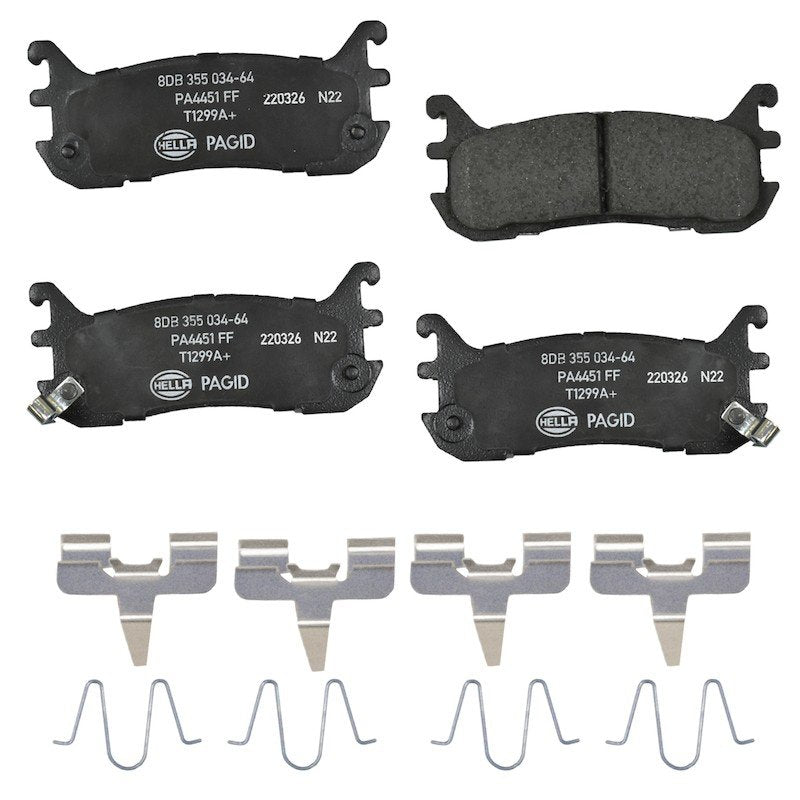 Hella Pagid Disc Brake Pad Set 355034641