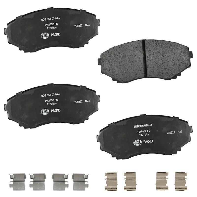 Hella Pagid Disc Brake Pad Set 355034661