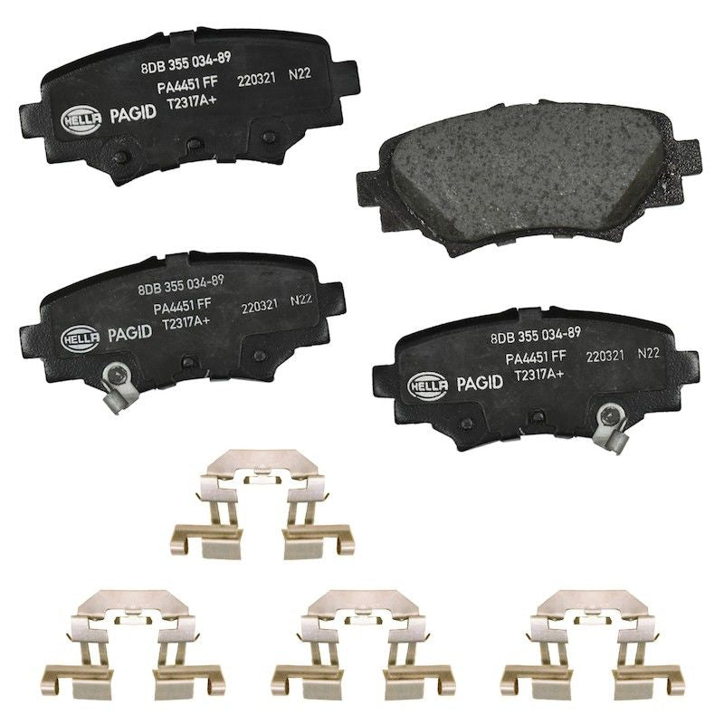 Hella Pagid Disc Brake Pad Set 355034891