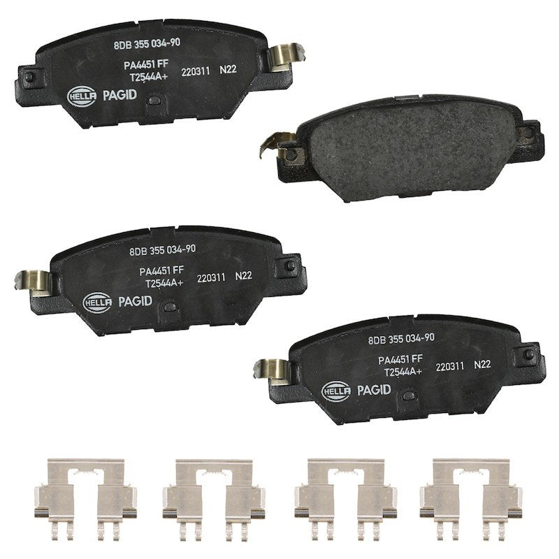 Hella Pagid Disc Brake Pad Set 355034901