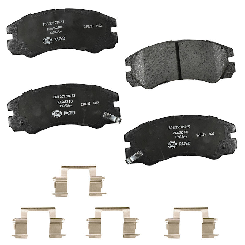 Hella Pagid Disc Brake Pad Set 355034921