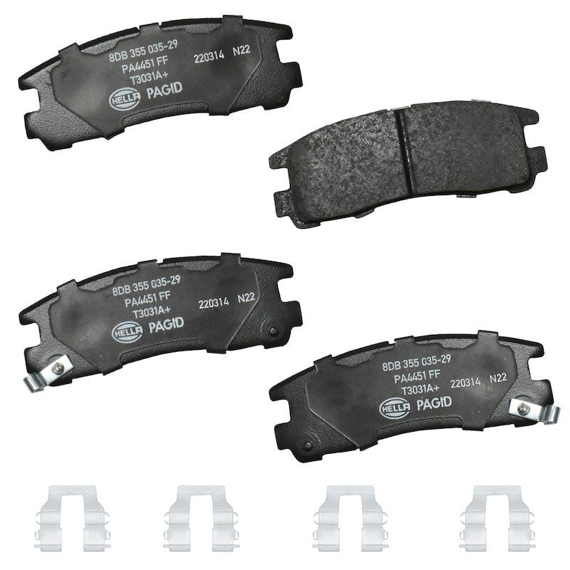Hella Pagid Disc Brake Pad Set 355035291