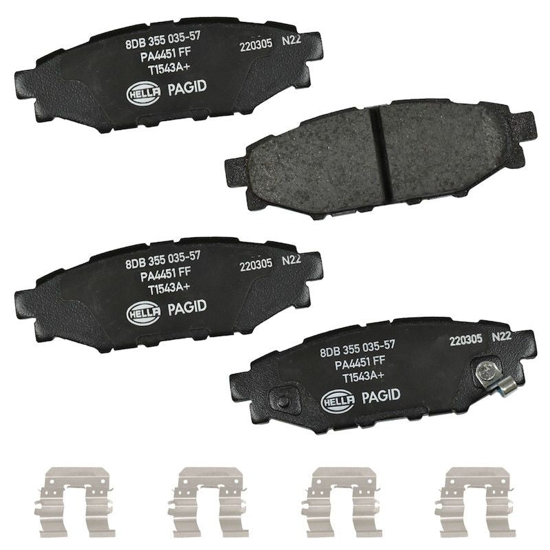 Hella Pagid Disc Brake Pad Set 355035571