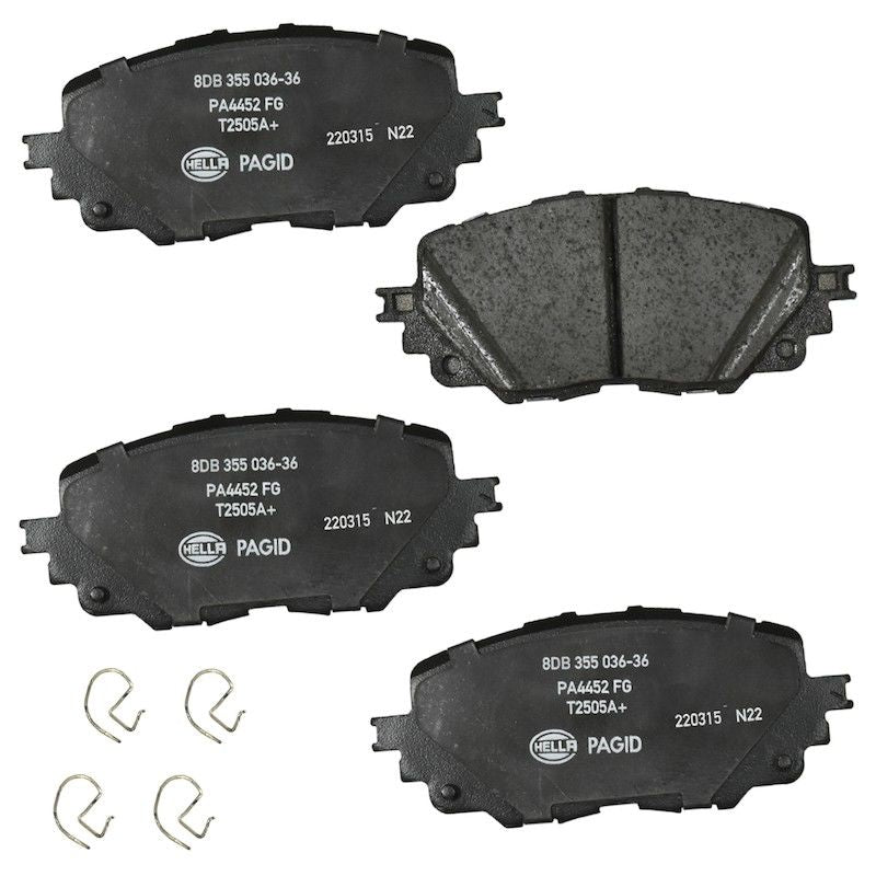 Hella Pagid Disc Brake Pad Set 355036361