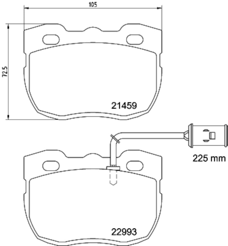 Hella Pagid Disc Brake Pad Set 355037941
