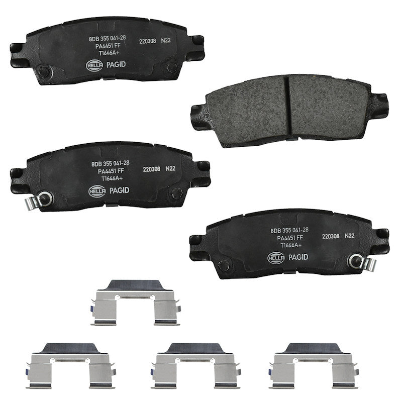 Hella Pagid Disc Brake Pad Set 355041281