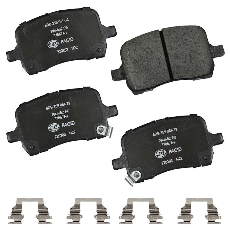 Hella Pagid Disc Brake Pad Set 355041321