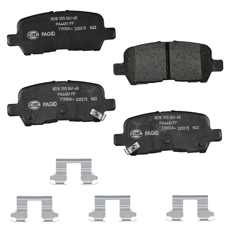 Hella Pagid Disc Brake Pad Set 355041481