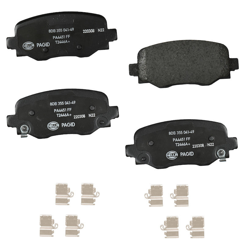 Hella Pagid Disc Brake Pad Set 355041491