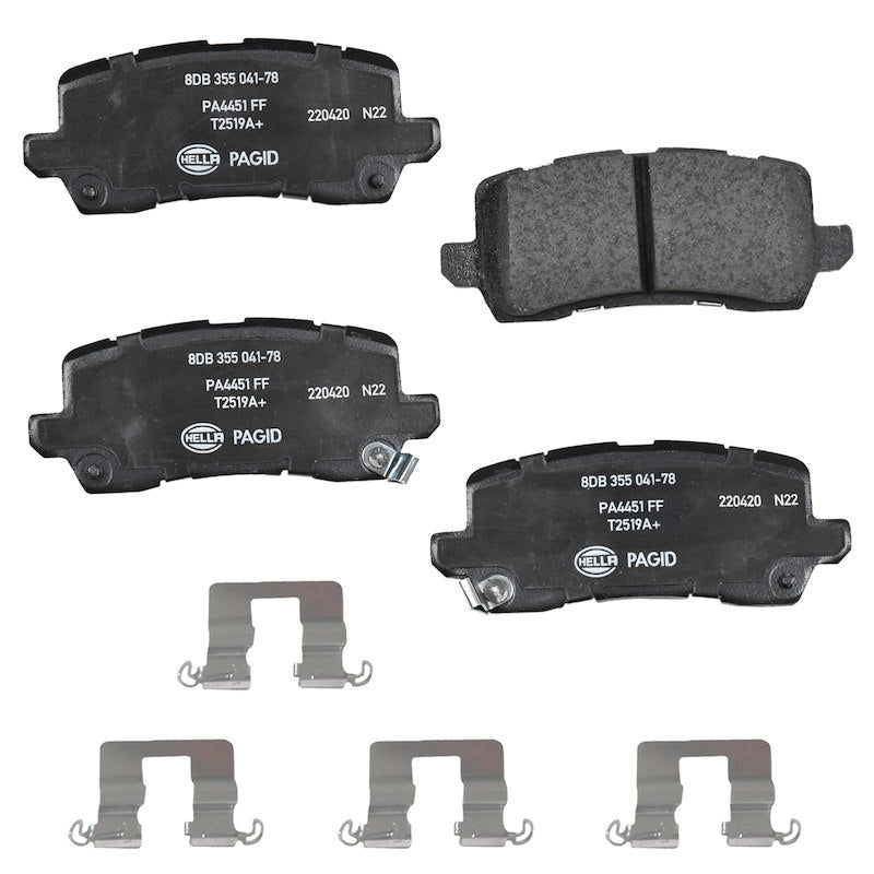 Hella Pagid Disc Brake Pad Set 355041781