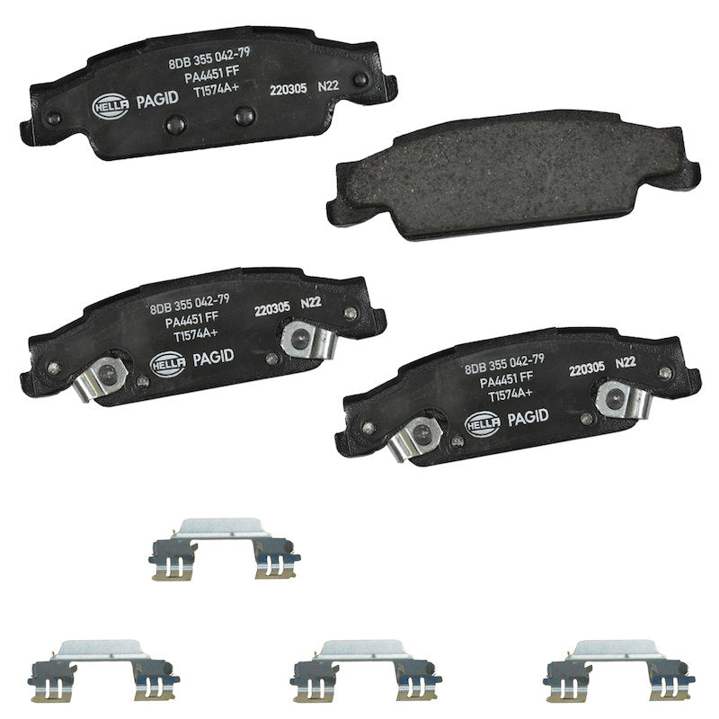 Hella Pagid Disc Brake Pad Set 355042791