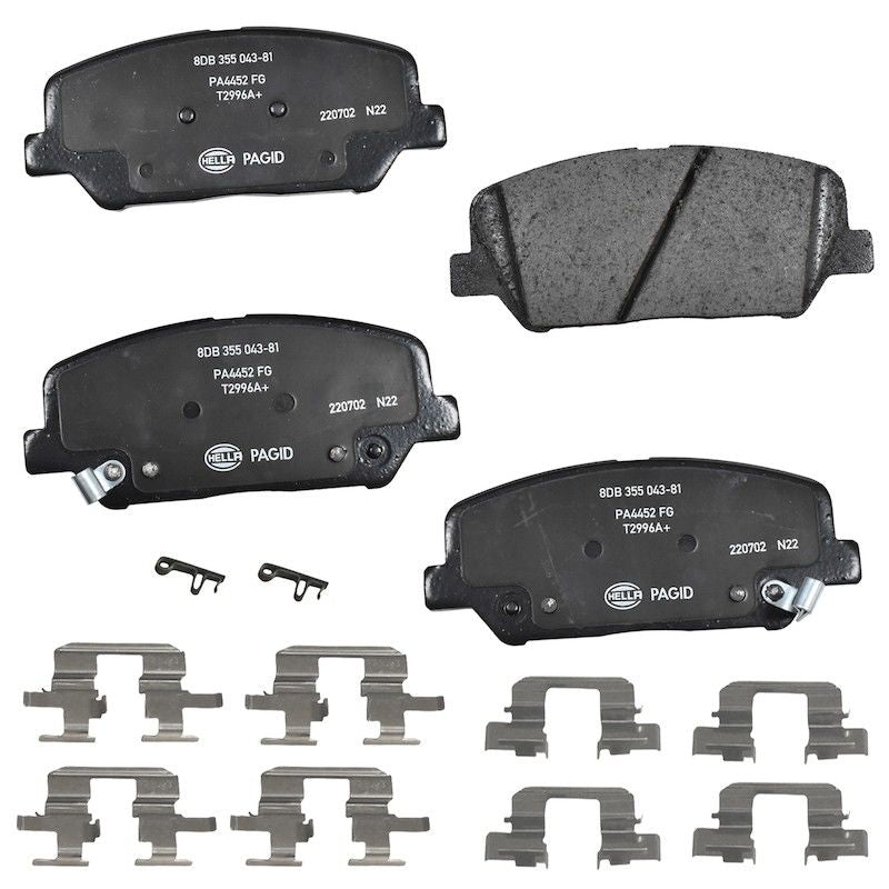 Hella Pagid Disc Brake Pad Set 355043811