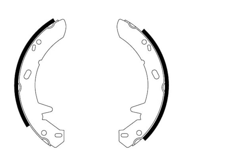 Hella Pagid Parking Brake Shoe Set 355051251