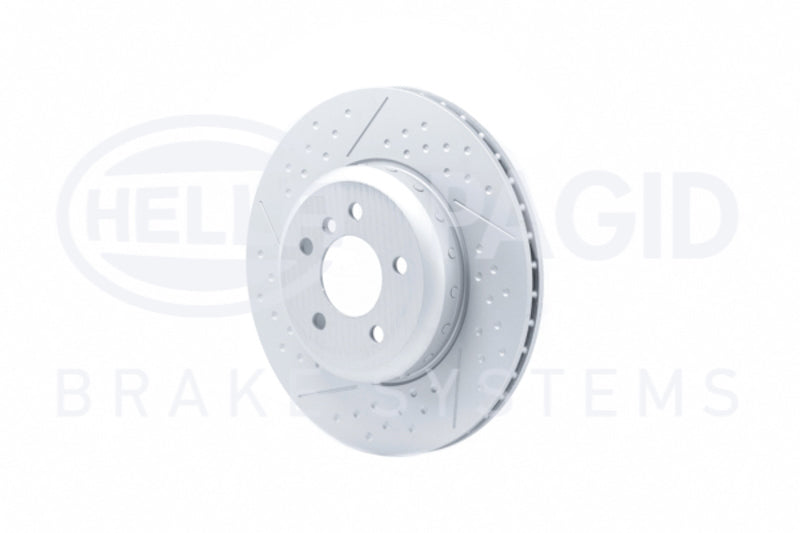 Hella Pagid Disc Brake Rotor 355120781