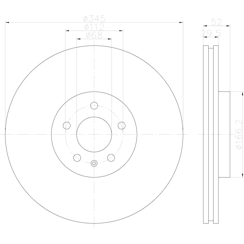 Pagid Disc Brake Rotor