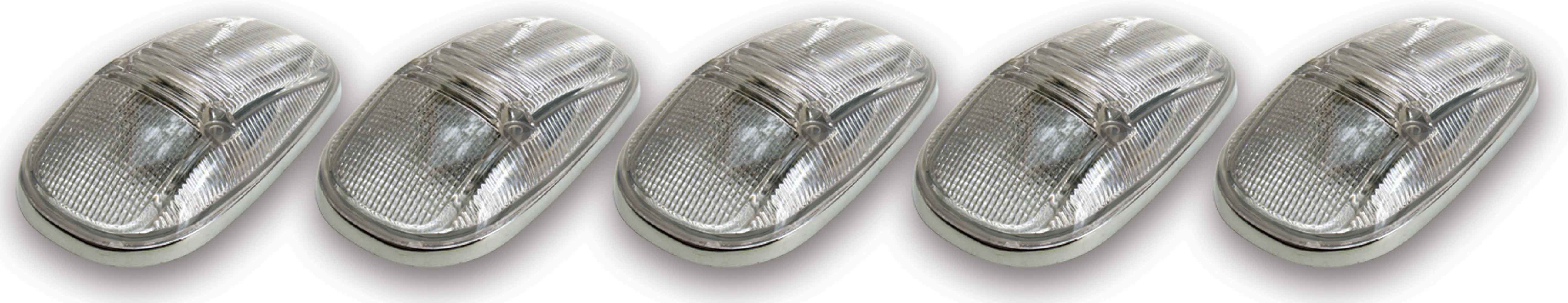 Pacer LED Clear 5 Light Kit Lights and Components Exterior Light Assemblies main image