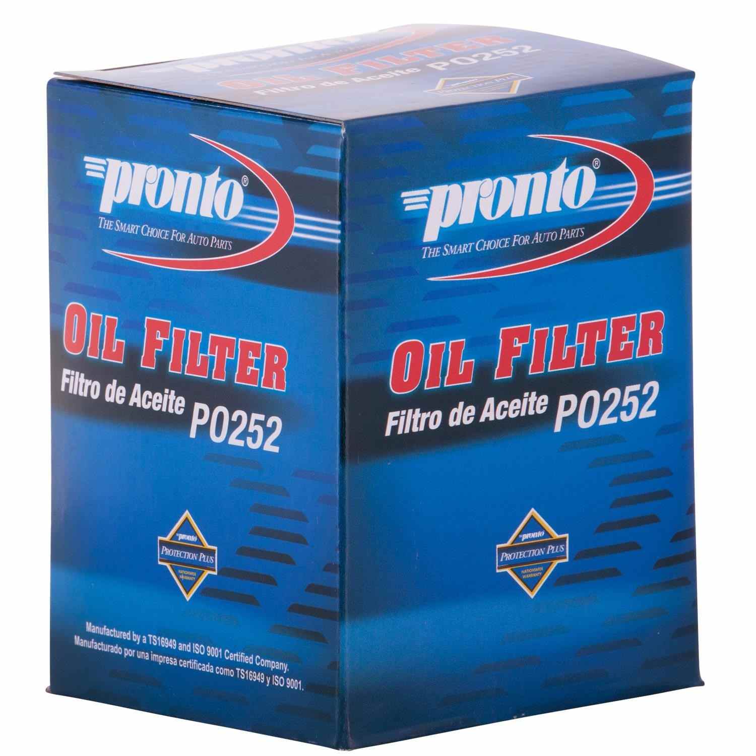 Pronto Engine Oil Filter PO252