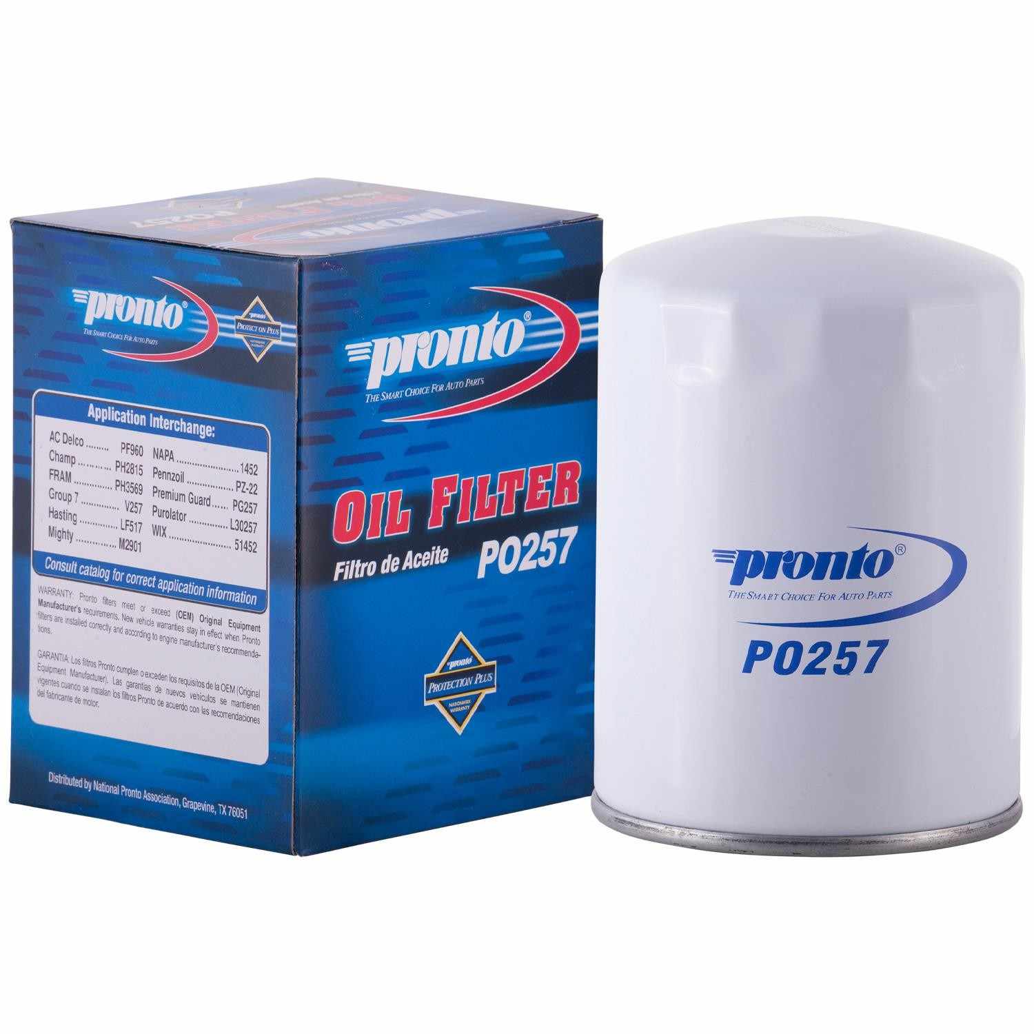 Pronto Engine Oil Filter PO257