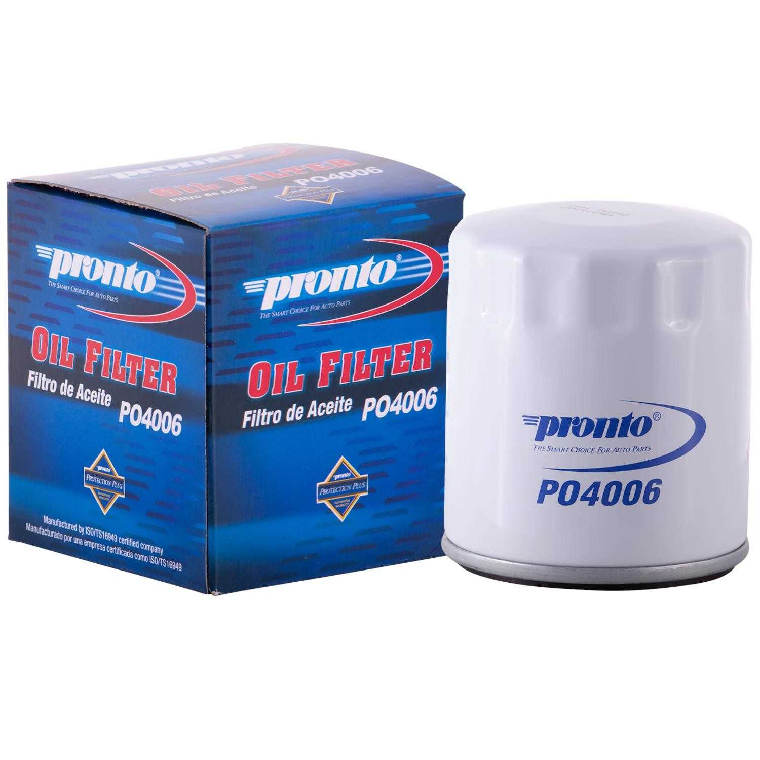 Pronto Engine Oil Filter PO4006