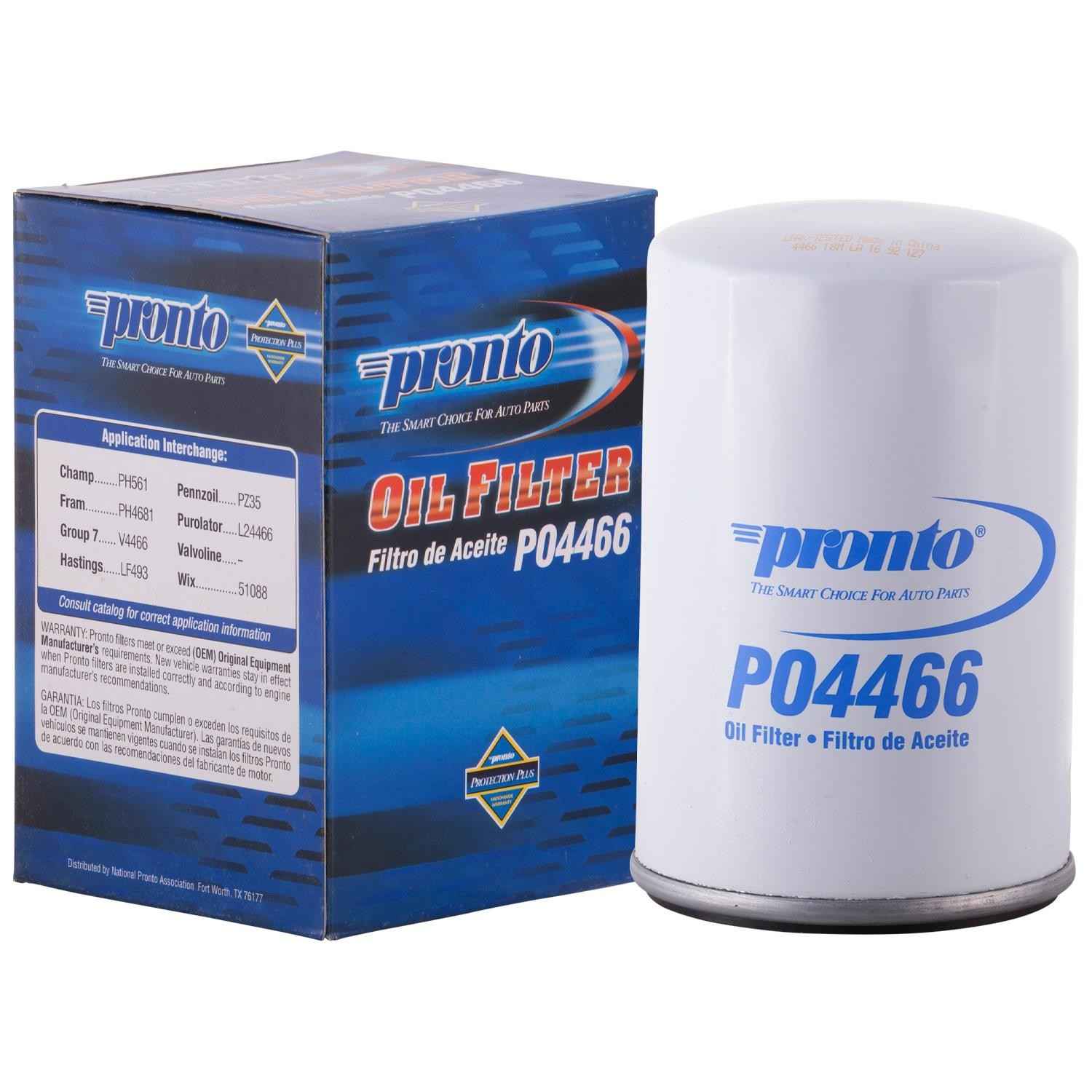 Pronto Engine Oil Filter PO4466