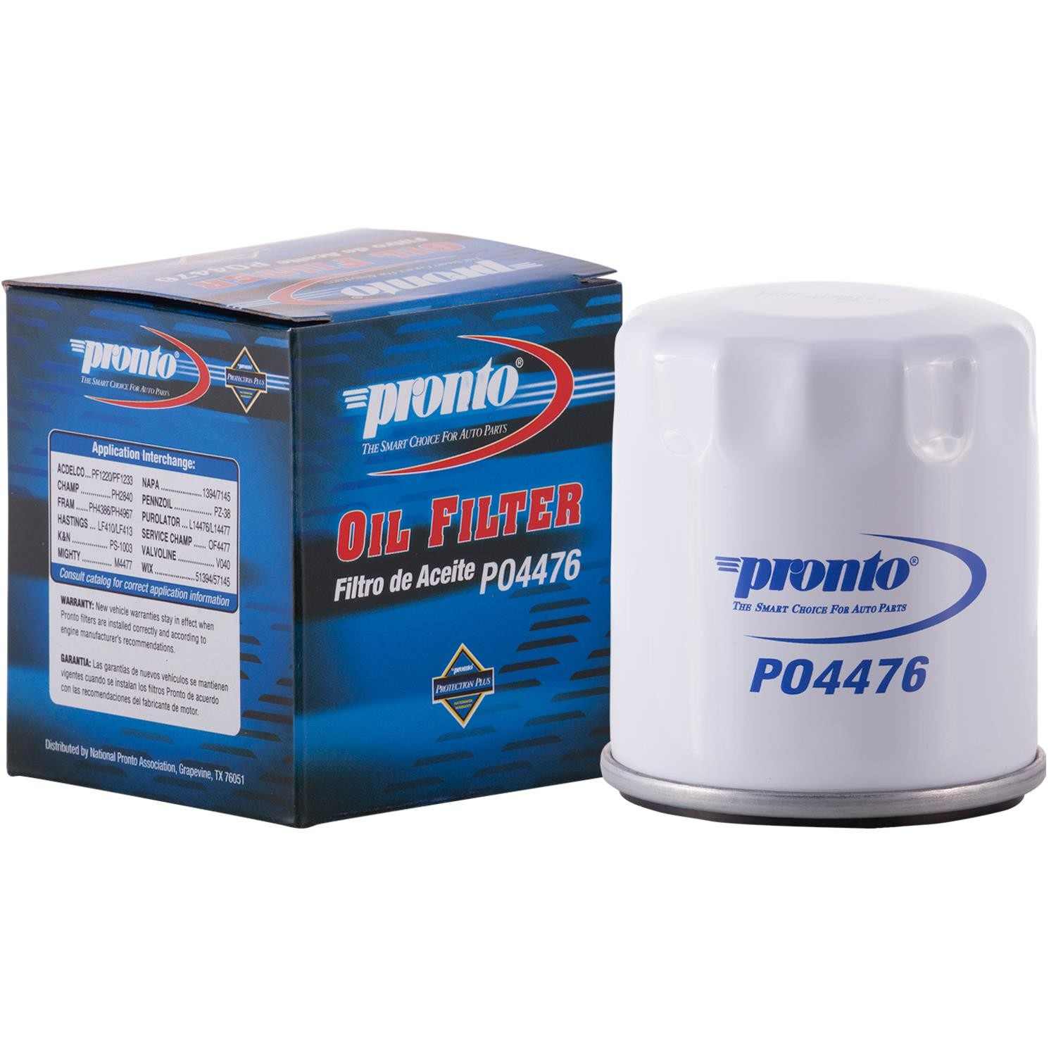 Pronto Engine Oil Filter PO4476