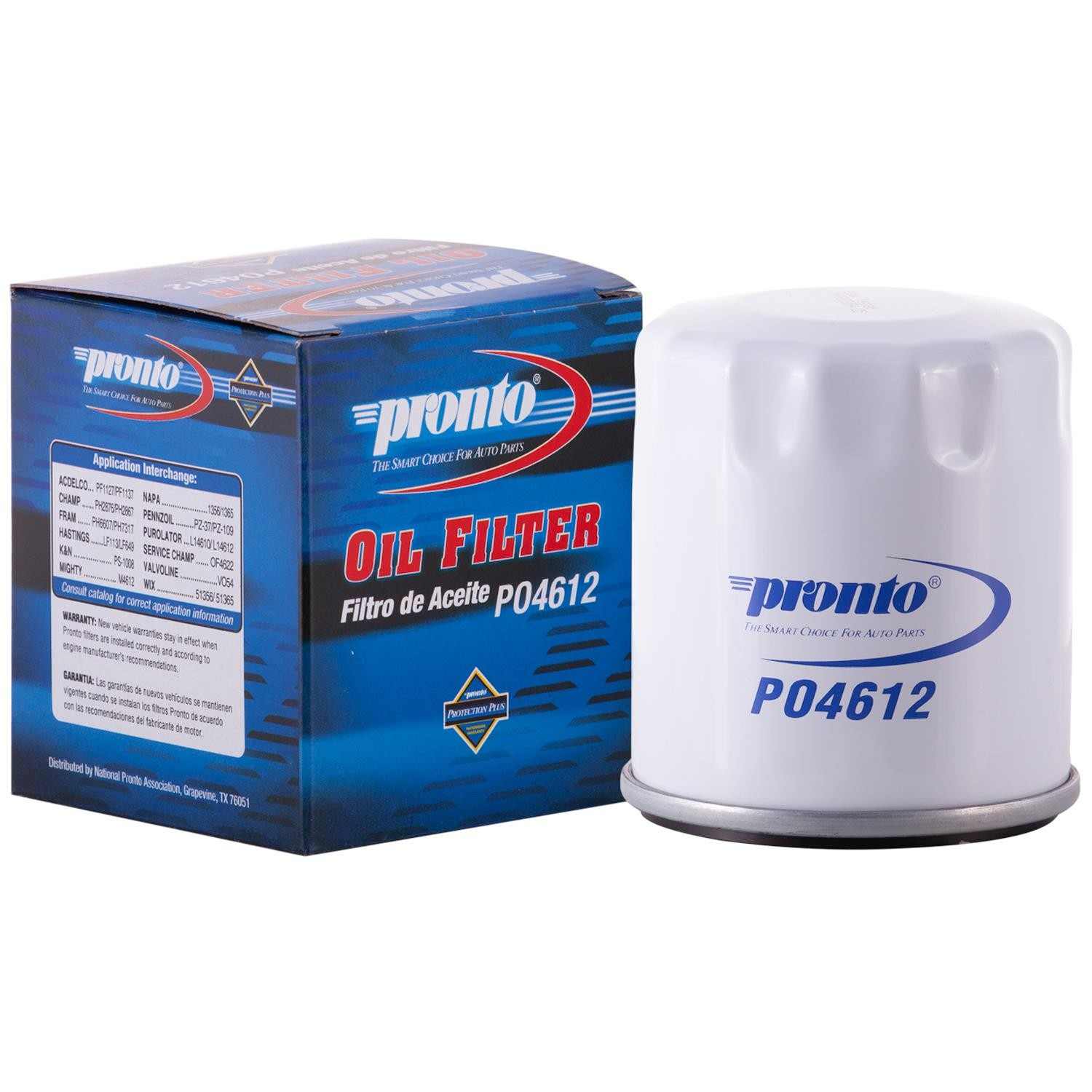 Pronto Engine Oil Filter PO4612