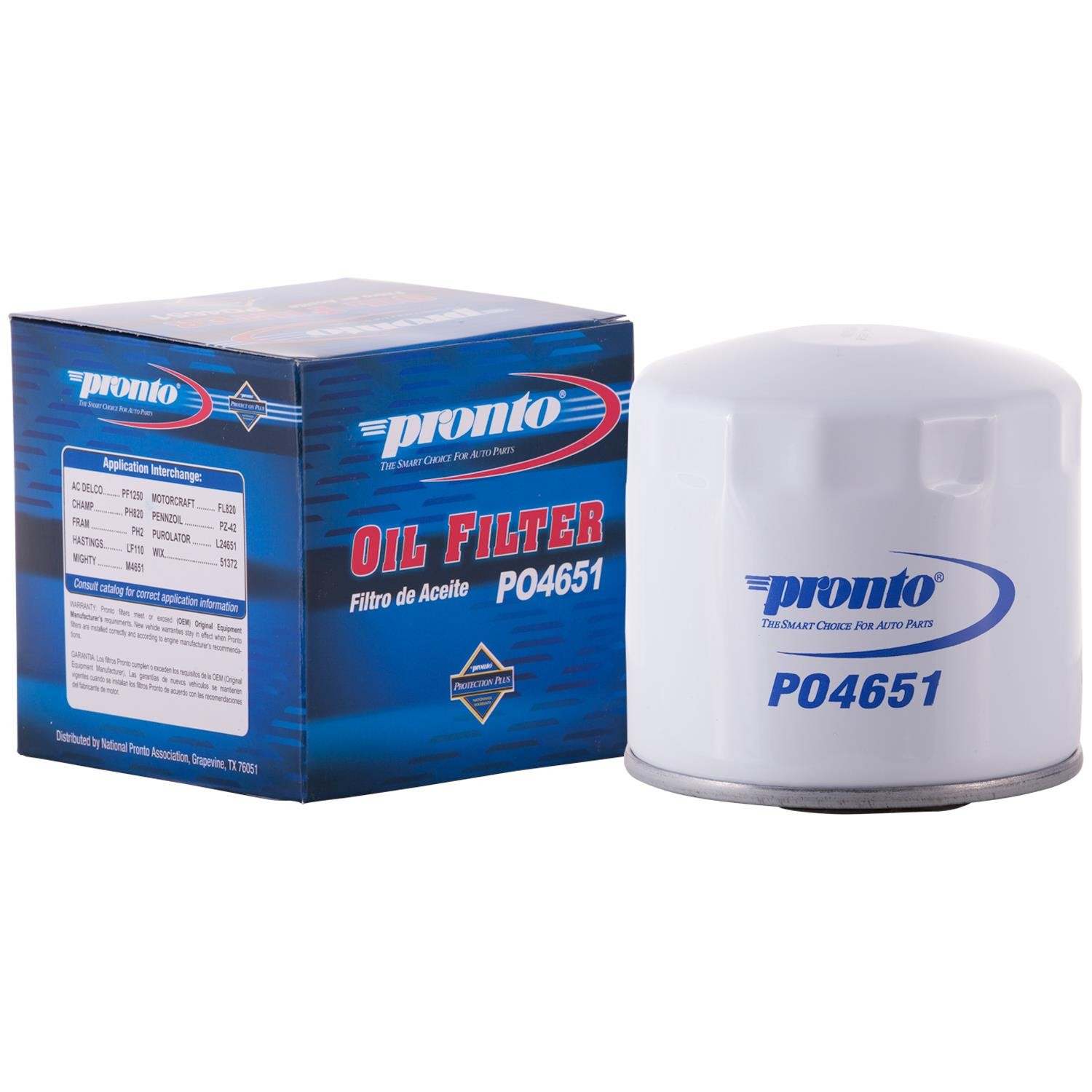 Pronto Engine Oil Filter PO4651