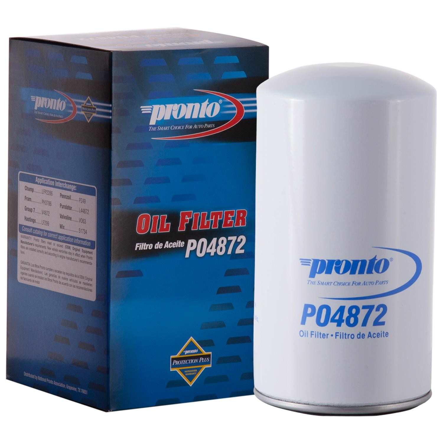 Pronto Engine Oil Filter PO4872