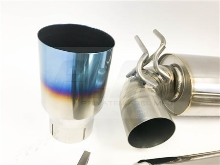 Power Driven Titanium Exhaust - Evo X 08-15 V2 Mitsubishi Lancer Evolution X