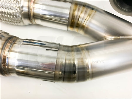 Power Driven Titanium Exhaust V2 Nissan GT-R R35 GTR