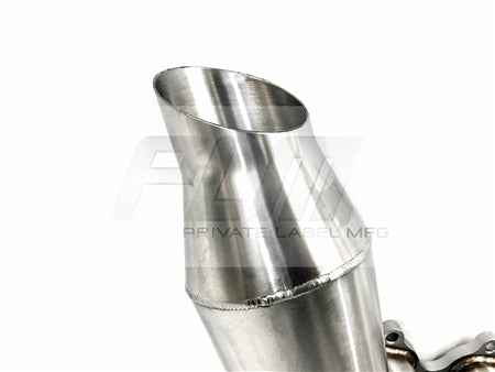 Power Driven H-Series Hood Exit Race Header 4-1 Megaphone H22 F20B H22A