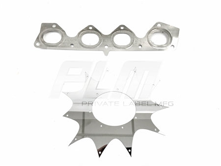 Power Driven H-Series Hood Exit Race Header 4-1 Megaphone H22 F20B H22A