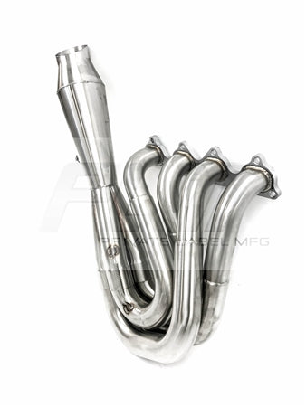 Power Driven H-Series Hood Exit Race Header 4-1 Megaphone H22 F20B H22A