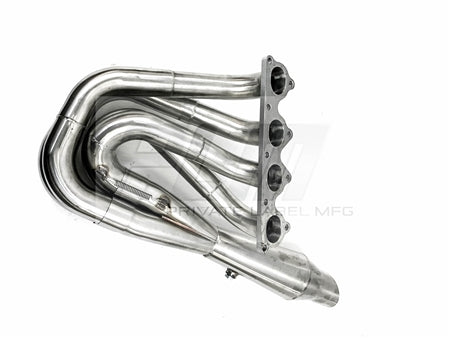 Power Driven H-Series Hood Exit Race Header 4-1 Megaphone H22 F20B H22A