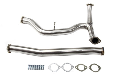Power Driven 3" Non Resonated Mid Pipe Subaru WRX STi 2015 - 2021