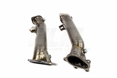 PLM Private Label Mfg Power Driven Titanium Downpipe for Nissan GT-R R35 GTR
