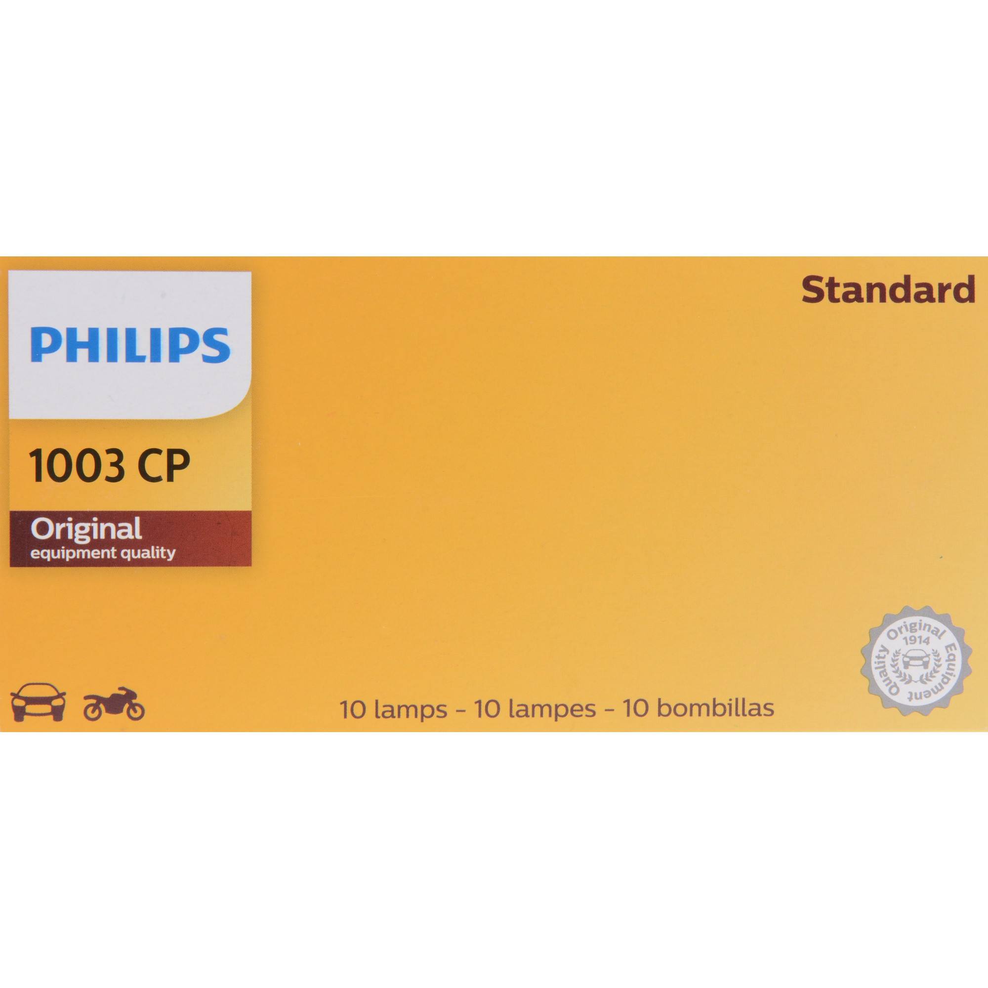 Philips Tail Light Bulb 1003CP